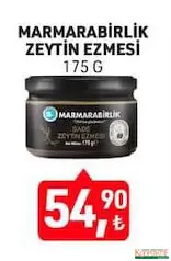 MARMARABİRLİK ZEYTİN EZMESİ 175 G fiyat ve kampanya bilgisi